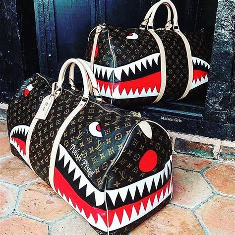 lv clogs|louis vuitton shark backpack.